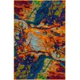 thumbnail image 2 of Rugs.com Calypso Collection Rug – 4' x 6' Multi Medium Rug Perfect For Entryways, Kitchens, Breakfast Nooks, Accent Pieces, 2 of 8