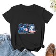 thumbnail image 3 of USA 250th Anniversary Women’s Short Sleeve Cotton T-Shirt HD Graphic Printed Tee Casual Crew Neck Top 3XL, 3 of 7