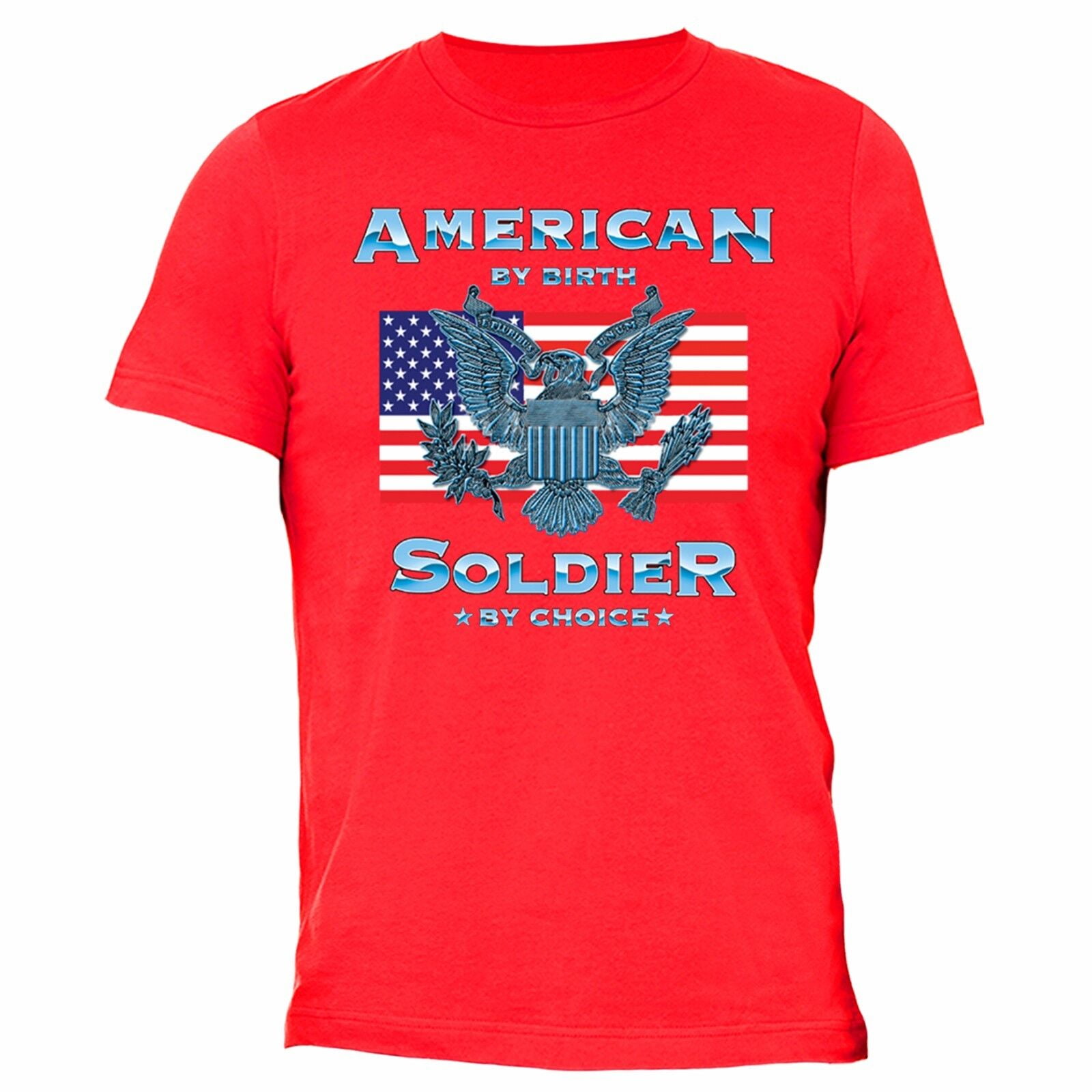 XtraFly Apparel Men's American Flag eagle TShirt 4th of july clothes