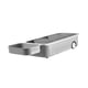 thumbnail image 2 of Organizador de cestas para gabinete debajo del estante de almacenamiento del baño, almacenamiento multiusos Gris, 2 of 9