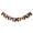 Five Colored, variant on 6.5 Ft Fall Velvet Bow Garland Pre-Strung for Xmas Thanksgiving Decor