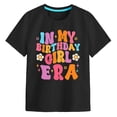 thumbnail image 4 of JUMEYU Tween Shirts Girls Trendy Girls' Cute Short Sleeve Tops Casual Loose T Shirts Kids' Summer Soft Blouses Size 8-9 (Black,8-9 Years), 4 of 4