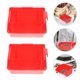 thumbnail image 1 of unbranded 4Ud Caja Organizador De Herramientas Rojo De Material ABS Resistente Para Uso En Almacén, 1 of 8