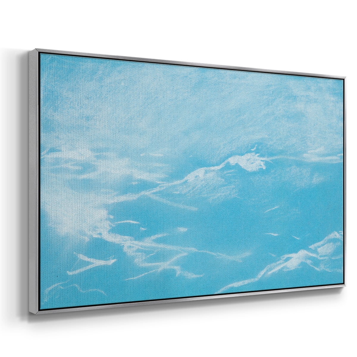 Vintage Landscape-CXLVI By Wexford Home Framed in Silver Wood Gallery Wrapped Canvas 27 in. x 41 in.