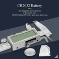 thumbnail image 5 of DITRON Digital Caliper 150mm/6" Large LCD Screen Electronic Digital Caliper Stainless Steel Metal Digital Vernier Caliper, 5 of 5