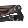 thumbnail image 5 of ALEKO 12' x 10' Retractable Motorized Black Frame Patio Awning, Multi Striped Red Color, 5 of 7