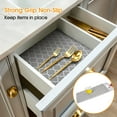 thumbnail image 6 of Genreen 12" x 118.1" Shelf Liner Drawer Liner for Kitchen Cabinet Non Adhesive, Strong Grip Anti Slip Cabinet Liners for Shelves, Durable Waterproof Cupboard Liner, Gray, 6 of 7