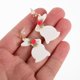 thumbnail image 3 of Lindos pendientes de conejito de Pascua de arcilla polimérica Lindos pendientes de conejo para celebraciones festivas, 3 of 8