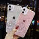 thumbnail image 5 of Luxury Transparent glitter Bling shiny Clear Soft Silicone Case For iPhone 11 12 13 14 Pro Max 15 X XS XR 7 8 Plus 6S MiNi Cover, 5 of 5