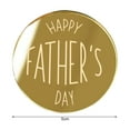 thumbnail image 5 of NIBOLOG 10Pcs Father Day Marked Cake Toppers Letter Carved Round Happy Father Day Acrylic Cupcake Decorations Party Decor, 5 of 8