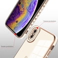 thumbnail image 2 of Compatible with iPhone Xs Max Case Love Heart Plating Electroplate Luxury Elegant Case Camera Protector Soft Shockproof Protective Corner Back Cover iPhone Xs Max Case -White, 2 of 11