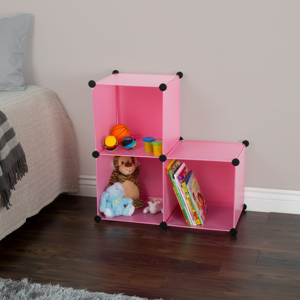 Storage Organizer Cube 3 or 6 Cube Multipurpose Storage Shelf Bins for