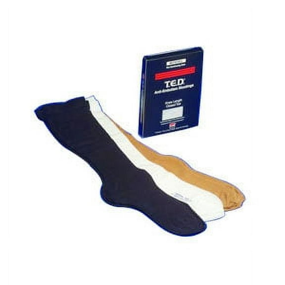 T.E.D Knee-Length Continuing Care Anti-Embolism Stockings, Latex-Free, Medium Regular, Beige EA/1