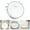 White, variant on ZMKIAG Robotic Vacuum Cleaner with Powerful Suction, Super Thin, Versatile Quiet Self Charging Robotic Vacuum Cleaner to Sweeping, Vacuuming and Mopping Capabilities