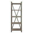 thumbnail image 1 of Topline Home Furnishings Rustic Grey Bookcase/Side Pier, 1 of 3