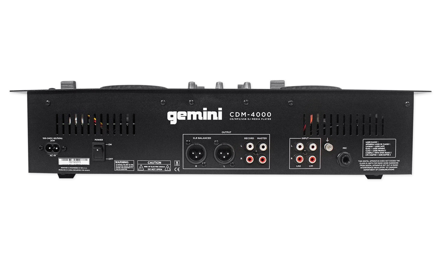 DJ機材 GEMINI  CD MP3 USB DJ PLAYER CDM-4000 0bf86fa2-b372-4c28-b6d2-