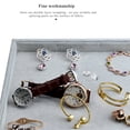 thumbnail image 4 of Velvet Jewelry Tray, Stackable Showcase Display Organizer for Ring Earring Necklace Pendants Bracelet, 4 of 5