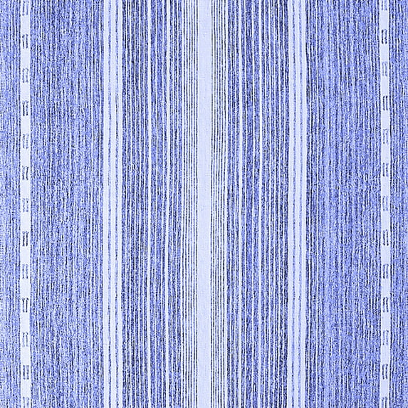 Ahgly Company Indoor Square Oriental Blue Industrial Area Rugs, 4' Square