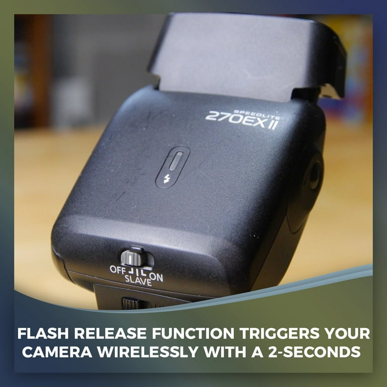 Canon Speedlite 270EX II Flash for Canon SLR Cameras