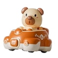 thumbnail image 2 of Animalanimal-coche de juguete con fricción para niños, vehículo de juego infantil , coche de fricción, juguete para regalo de cumpleaños, Oso, 2 of 8