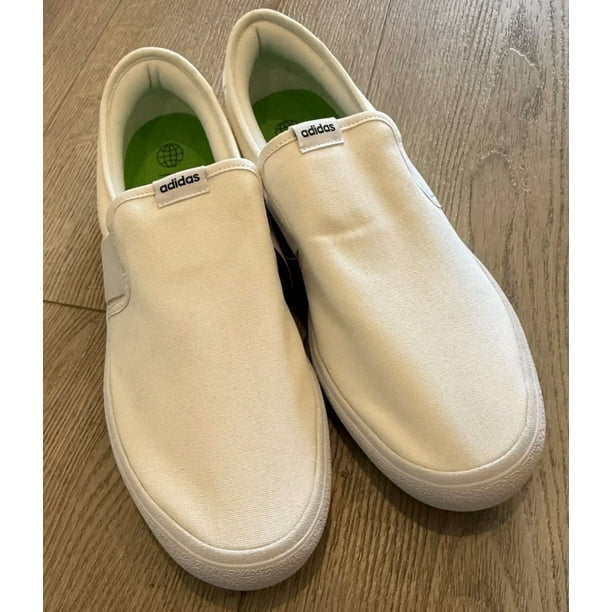 NWT Adi - das Vulc Raid3r Low Slip On Casual Shoes White HP6555 Men’s Size 11 US