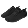 thumbnail image 2 of AUDeals Men's Canvas Sneakers, Classic Low Top Lace Up Shoes with Soft Insole and Comfortable Walking Style (Black, 10.5), 2 of 7