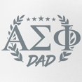 thumbnail image 2 of CafePress - Alpha Sigma Phi Greek Dad Stone - Adjustable Unisex Printed Trucker Hat with Mesh Back, 2 of 10