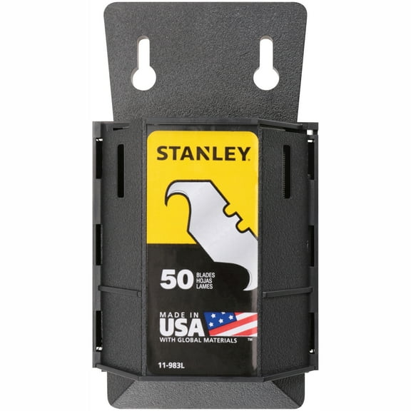 Stanley® Large Hook Blades 50 ct Carded Pack