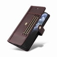 thumbnail image 2 of FOXDOCK Funda tipo Cartera para iPhone 16 Pro Max – Cubierta de Cuero PU con Múltiples Ranuras, Bolsillo para Efectivo y Correa de Muñeca, 2 of 6