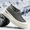 thumbnail image 5 of Men'S Slip-On Winter Snow Boots-Slip-On Closure, Non-Slip Traction Tread, Warm Insulated Hiking Boots for Ice & Snow, All-Season Outdoor, Camping, Everyday Cold Weather Footwear - Easy Slip-on Design, 5 of 9