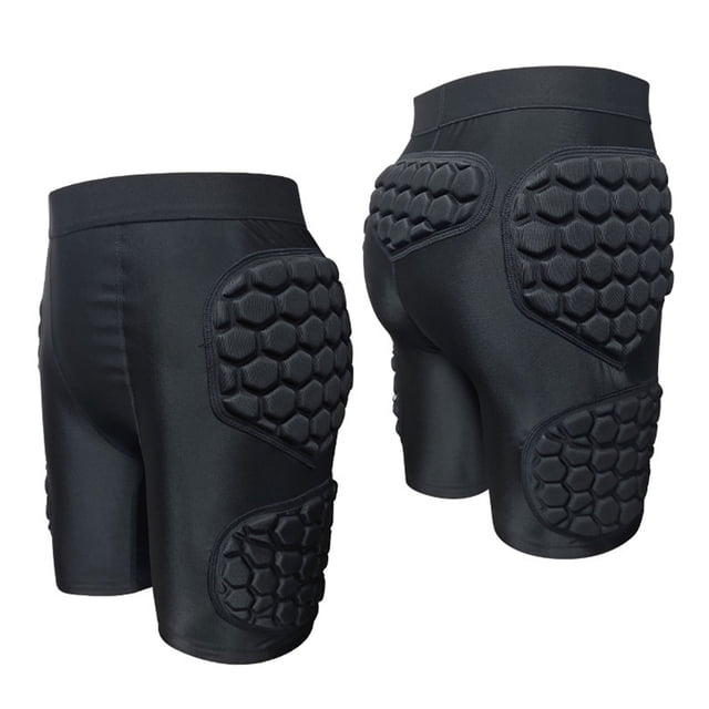 Padded Goalkeeper Shorts, Goalkeeper Uniforms Soccer EVA Thick Sponge Protective Shorts Training Equipment Protection Shorts In Soccer