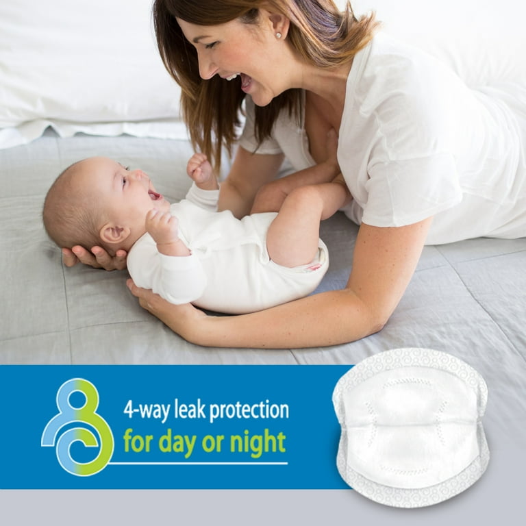 Super Absorbent Disposable Nursing Breast Pads (Pack of 24 Pads)