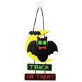 thumbnail image 1 of Colgante de madera de Halloween Calabaza Calavera Araña Murciélago Fiesta Escena Decoración Wmkox8yii fhajkh1261, 1 of 1