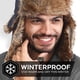 thumbnail image 5 of Sombreros de soldado de invierno para hombres y mujeres Equipo de nieve para clima frío Tela impermeable Protección para los oídos Sombrero de invierno Sombrero de piel cálido Xemadio 2034335-3, 5 of 9