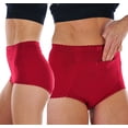 thumbnail image 6 of ToBeInStyle Women's Highwaisted Front Pocket Girdle - Double Flutter - 3XL, 6 of 7