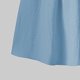 thumbnail image 5 of Vestido de niña de poliéster de manga larga y cuello redondo, color liso, estilo francés de alta gama, con cinturón y longitud media., 5 of 5