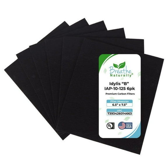 Idylis "B" IAP-10-125 Carbon Filter 6pk