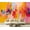 Color2, variant on Peel and Stick Wallpaper Watercolor leaves Modern Art Wall Mural Decor Self Adhesive and Removable 100in x 144in