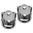 thumbnail image 1 of FENGGUIQU 2Ud Base De Soporte Para Barra De Y Closet En Metal Zinc Color Plata, 1 of 8