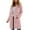 Pink Coat for Women, variant on jtjvou Women Fall Long Cardigan Sweater Trendy Knit Jacket Coat Dressy Blazer Coatigan Blue S