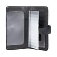 thumbnail image 2 of Julia Buxton Women's Heiress Pik-Me-Up Checkbook Keeper Leather, Black, 2 of 3