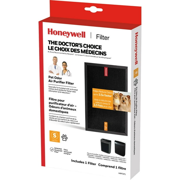 Honeywell Enhanced Pet Odor Reducing Air Purifier Filter, HRFSP1