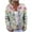 Light Blue, variant on Cardigan Sweaters for Women, Floral Print Knit Cardigan, Button Front Open Front Sweater, Fall Winter Clothing