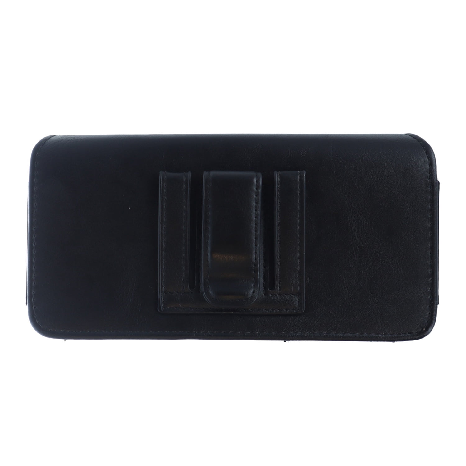EVO 5.5 Inch Textured Leather Belt Pouch Horizontal Design -