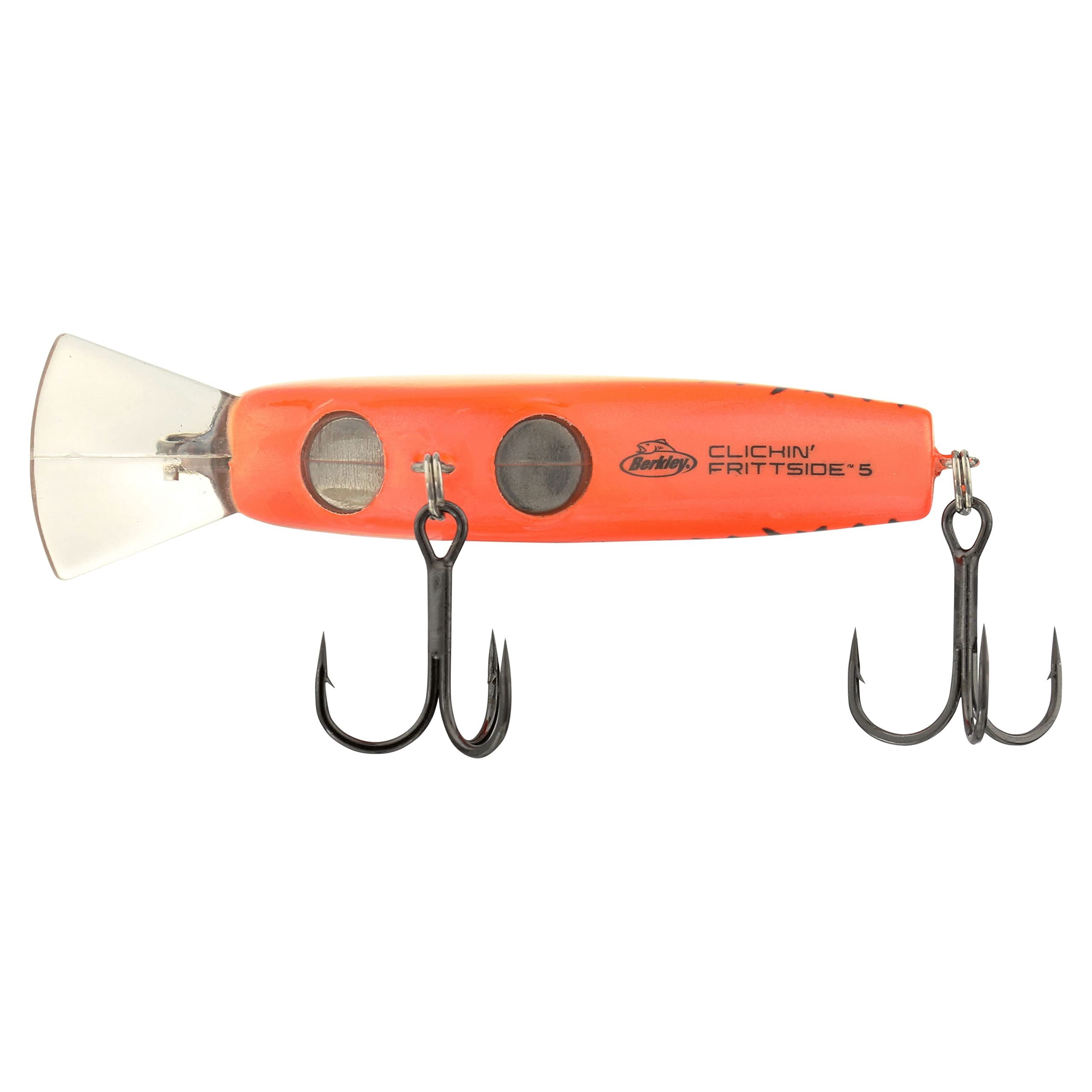 Berkley Clickin’ Frittside Fishing Lure, Blaze, 5 (1/3 oz)