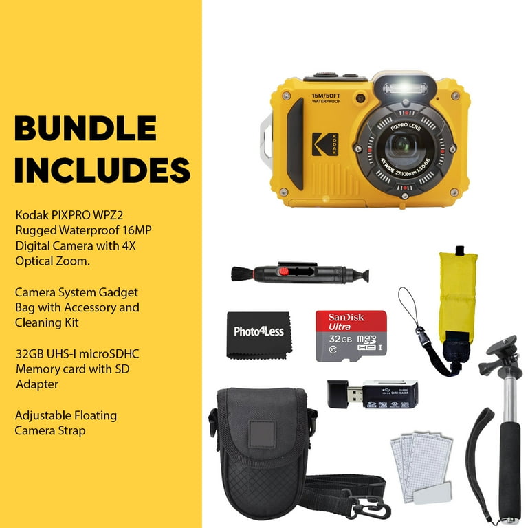KODAK PIXPRO WPZ2 Point & Shoot Digital Camera: Easy Share KODAK PIXPRO WPZ2 Point & Shoot Digital Camera: Easy Share
