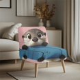 thumbnail image 3 of HELLHERO Classic Elastic Bottom Armless Accent Chair Protector for Armless Chair, Armless Accent Chair Soft Cover Otter, 3 of 8