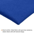thumbnail image 4 of Uxcell Elastic Cuffs Ribbed Trims Cotton Fabric Knit Rib Stretch Tape Cuff Sleeve Waistband for Sewing Dark Blue 3" x 3.5 ", 4 of 6