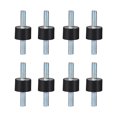 thumbnail image 1 of Montajes aislantes de vibración de goma Uxcell D15xH10 con pernos M5x12mm, 8 piezas, 1 of 3