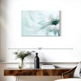 thumbnail image 3 of Elephant Stock Translucent Cape Daisy Wall Art - Horizontal Canvas Wall Art - Living Room Wall Decor - Floral And Botanical Canvas - Teal And White Decor - 30" x 20", 3 of 8